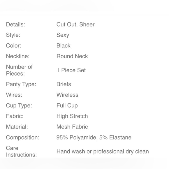 Black Fishnet Bodystocking Lingerie - Picture 6 of 7